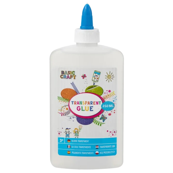 GRAFIX Transparentné hobby lepidlo - číre remeselné lepidlo 250 ml