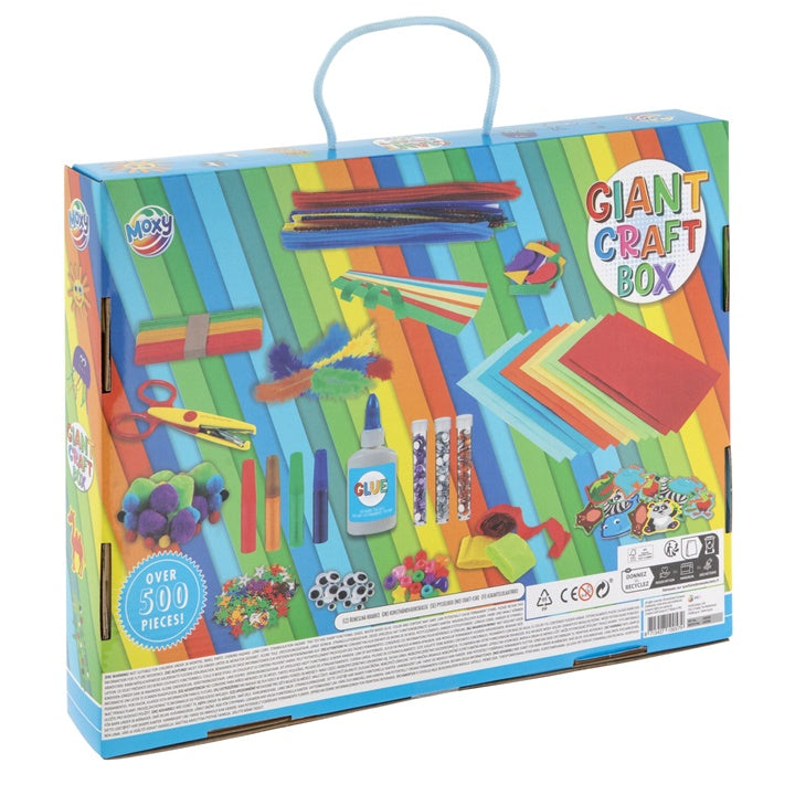 Kreatívna sada Giant Craft Box 500 ks modrá