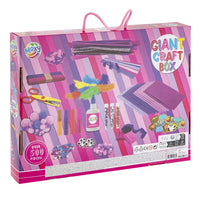 Kreatívna sada Giant Craft Box 500 ks ružová