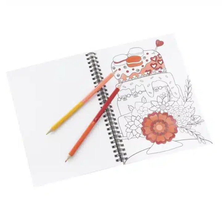 Knižka s aktivitami Farbenie podľa čísel 23 × 16 cm - 36 listov s 12 farbami