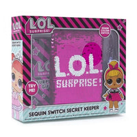 Flitrový zápisník LOL surprise s UV perom