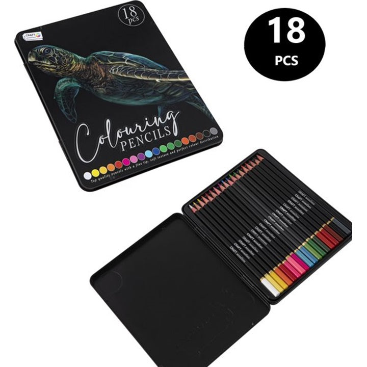 Farebné ceruzky Craft Sensations – 18 ks