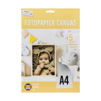 Fotografický papier plátno Craft Sensation 5 ks