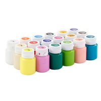 Akrylové farby na textil ROSA 18x20 ml