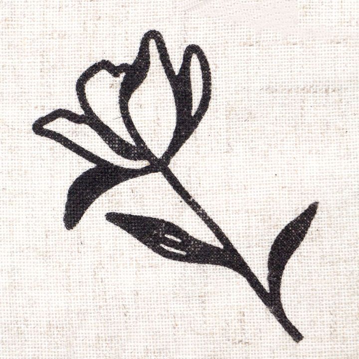 Drevená pečiatka ROSA TALENT č. 12 Botanical 5x8.5 cm