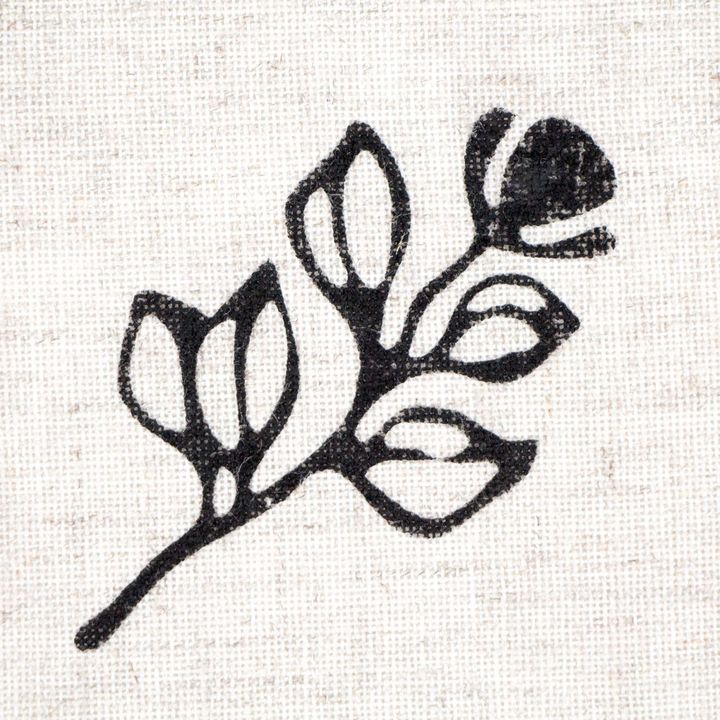 Drevená pečiatka ROSA TALENT č. 13 Botanical 4.6x8 cm