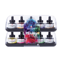 Akvarelové farby Ecoline Sada Mixing Colours / 10 x 30 ml