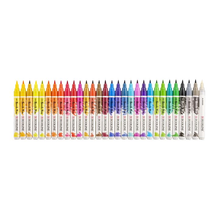 Akvarelové perá Ecoline Brush Pen