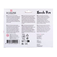 Akvarelové perá Ecoline Brush Pen 15 ks