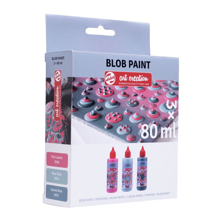 Kreatívna sada Art Creation Blob Paint ružové 3 x 80 ml