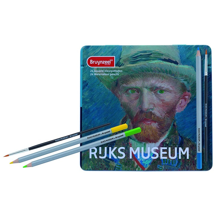 Akvarelové farebné ceruzky Bruynzeel z limitovanej edície Van Gogh / 24 ks