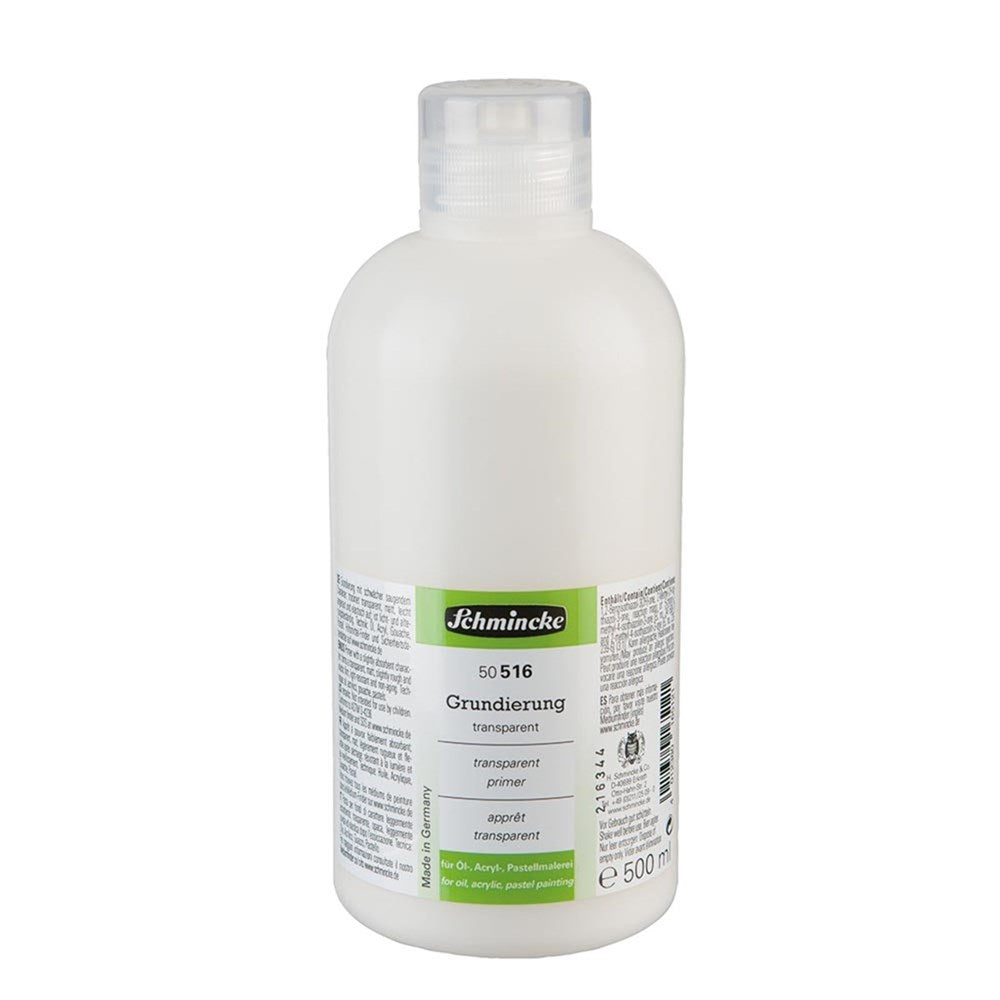 Schmincke transparentný šepsový základ Transparent primer 500 ml