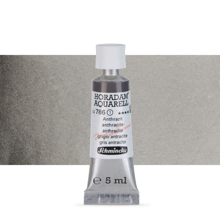 Schmincke Horadam akvarelové farby v tube 5 ml – 786 antracitová