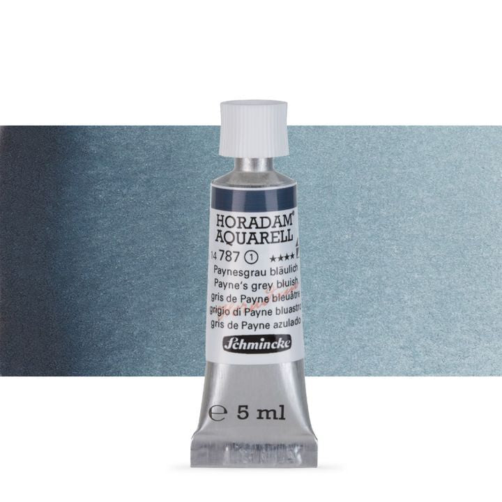 Schmincke Horadam akvarelové farby v tube 5 ml – 787 Paynes grey bluish
