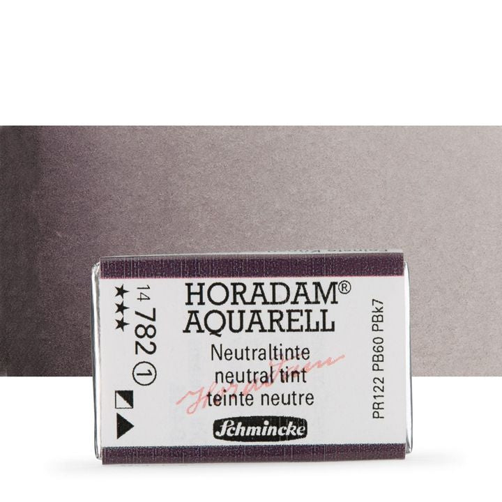 Schmincke Horadam akvarelové farby v celej panvičke – 782 neutral tint