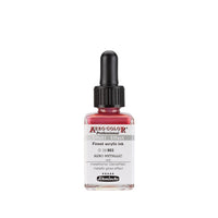 Akrylový atrament Schmincke AERO COLOR Professional Effect 28 ml – 903 AERO METALLIC červená