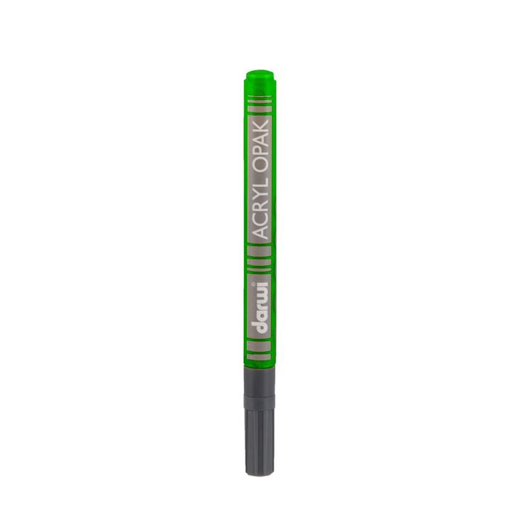ACRYL akrylová univerzálna fixa tenká 3ml /0.8mm – tmavozelená