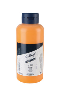 Akrylové farby Schmincke College Acrylic 750 ml – 240 Oranžová