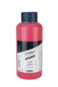 Akrylové farby Schmincke College Acrylic 750 ml – 320 Karmínová červená