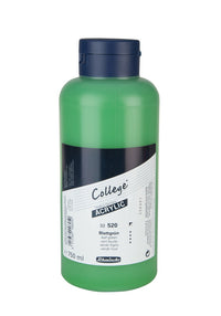 Akrylové farby Schmincke College Acrylic 750 ml – 520 Listová zelená