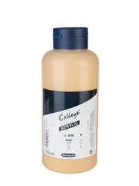 Akrylové farby Schmincke College Acrylic 750 ml – 810 Zlatá