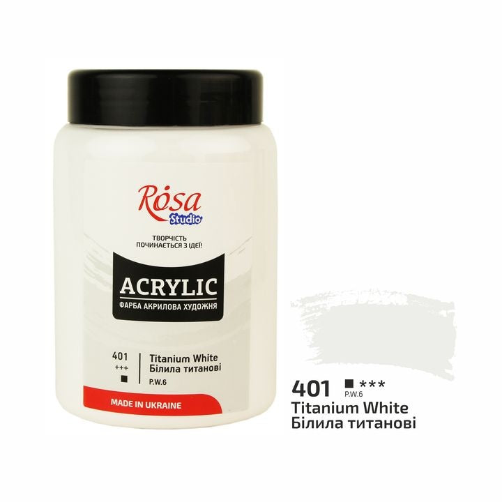Akrylová farba, 400 ml, ROSA STUDIO