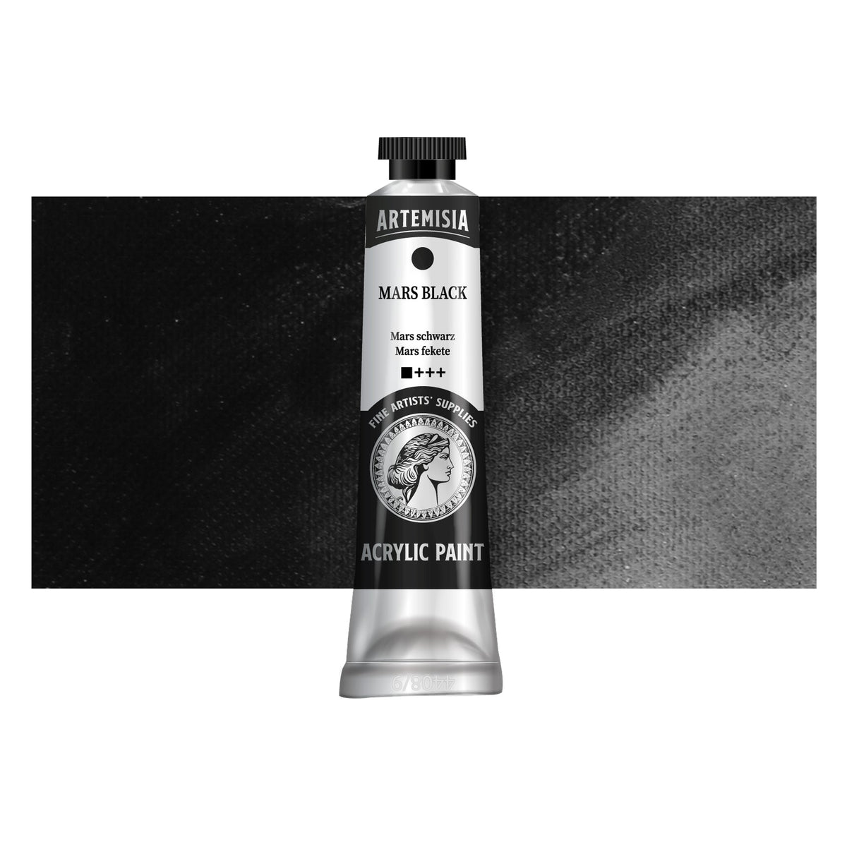 Akrylová farba Artemisia 120 ml – marsovská čierna