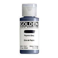 GOLDEN Fluid Acrylfarbe 118 ml – 2240 payne Grau