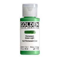 GOLDEN Fluid Acrylfarbe 118 ml – 2250 permanent Hellgrün