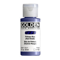 GOLDEN Fluid Acrylfarbe 118 ml – 2260 violettblau (roter Farbton)