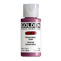GOLDEN Fluid Acrylfarbe 118 ml – 2330 quinacridone Violett
