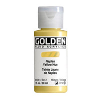 GOLDEN Fluid Acrylfarbe 118 ml – 2438 Neapelgelb Farbton