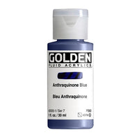 Akrylová farba GOLDEN Fluid 30 ml – 2005 antracitovo modrá