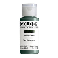 Akrylová farba GOLDEN Fluid 30 ml – 2195 jenkins zelená