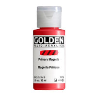 GOLDEN Fluid Acrylfarbe 30 ml – 2421 magenta
