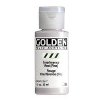 Akrylová farba GOLDEN Fluid Interference 118 ml – 2469 červená