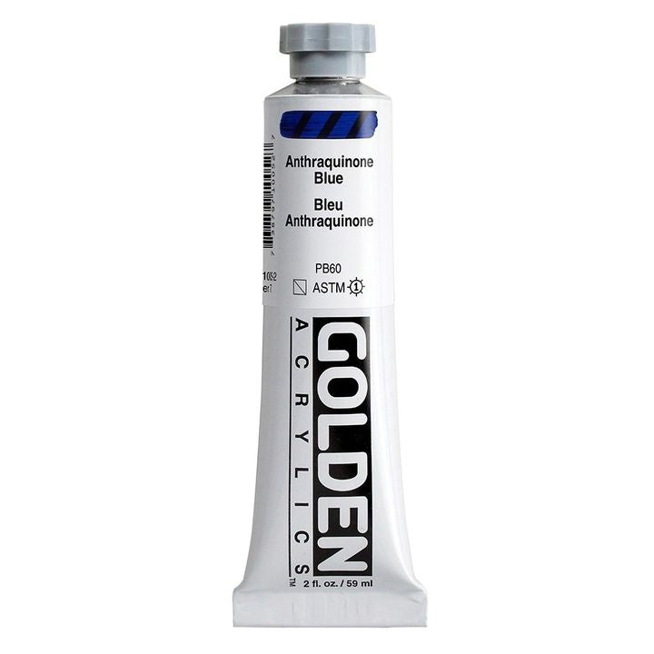 Akrylová farba GOLDEN Heavy Body 148 ml – 1005 antracitovo modrá