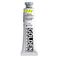 Akrylová farba GOLDEN Heavy Body 148 ml – 1007 bismuth vanadate žltá