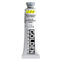 Akrylová farba GOLDEN Heavy Body 148 ml – 1008 benzimidazolone médium žltá