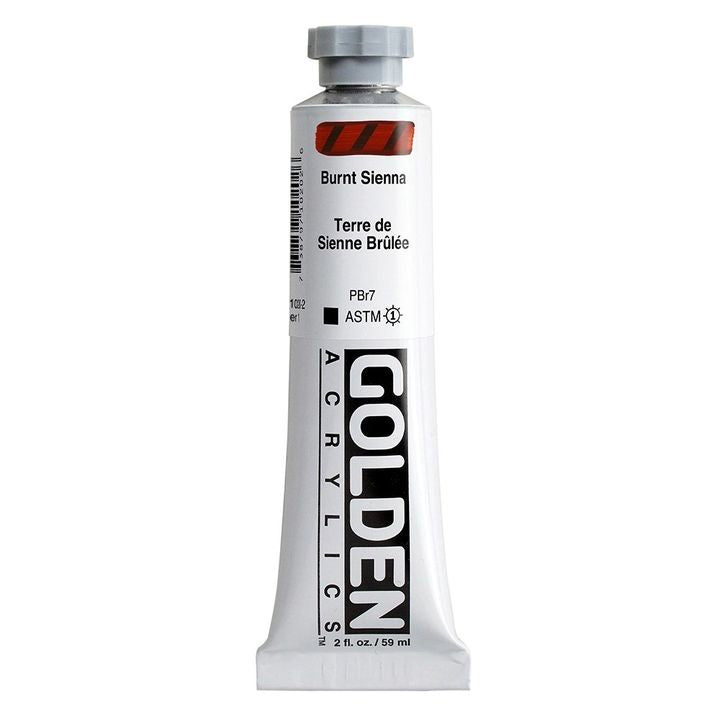 Akrylová farba GOLDEN Heavy Body 148 ml – 1020 siena pálená
