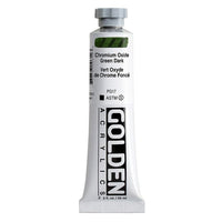 GOLDEN Heavy Body Acrylfarbe 148 ml – 1061 Chromoxid dunkelgrün