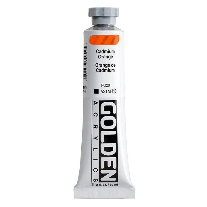 GOLDEN Heavy Body Acrylfarbe 148 ml – 1070 Kadmium Orange