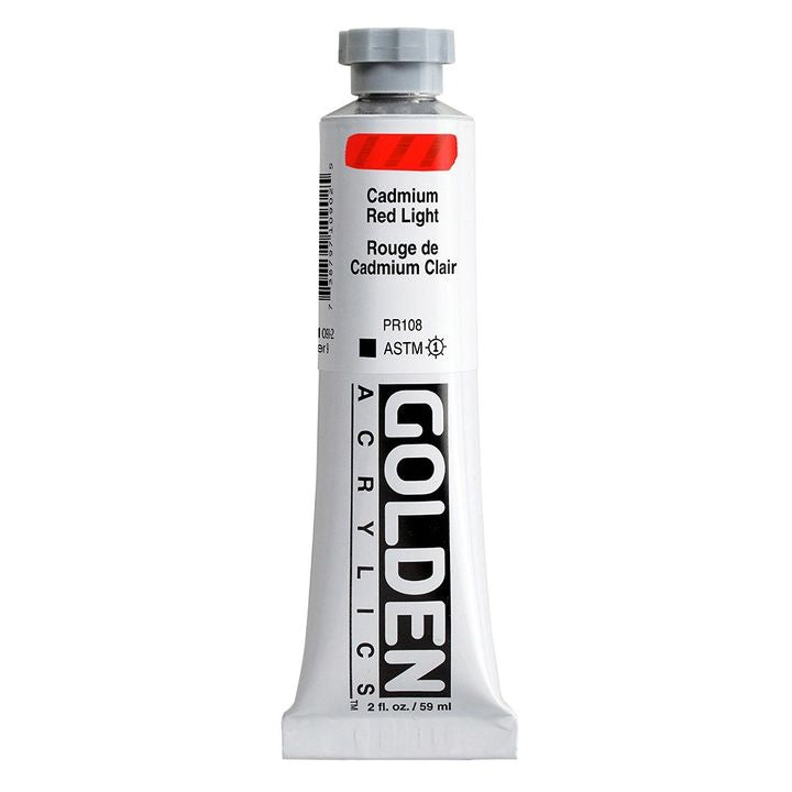 GOLDEN Heavy Body Acrylfarbe 148 ml – 1090 Kadmium hellrot