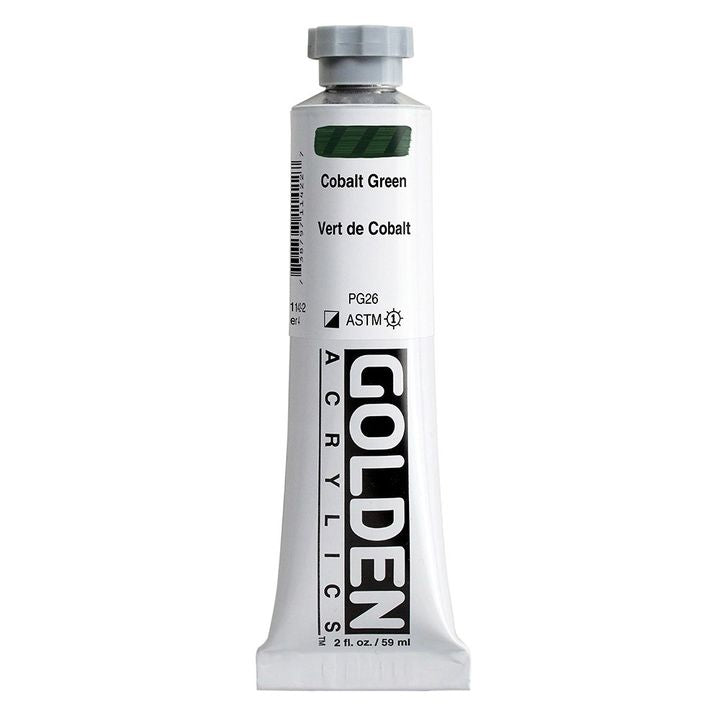 GOLDEN Heavy Body Acrylfarbe 148 ml – 1142 Kobalt Grün