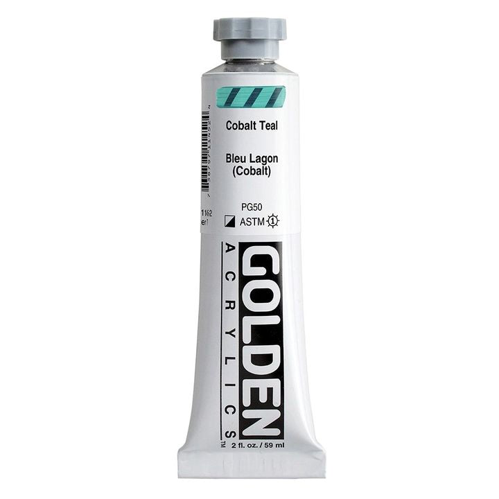 GOLDEN Heavy Body Acrylfarbe 148 ml – 1145 Kobaltblaugrün