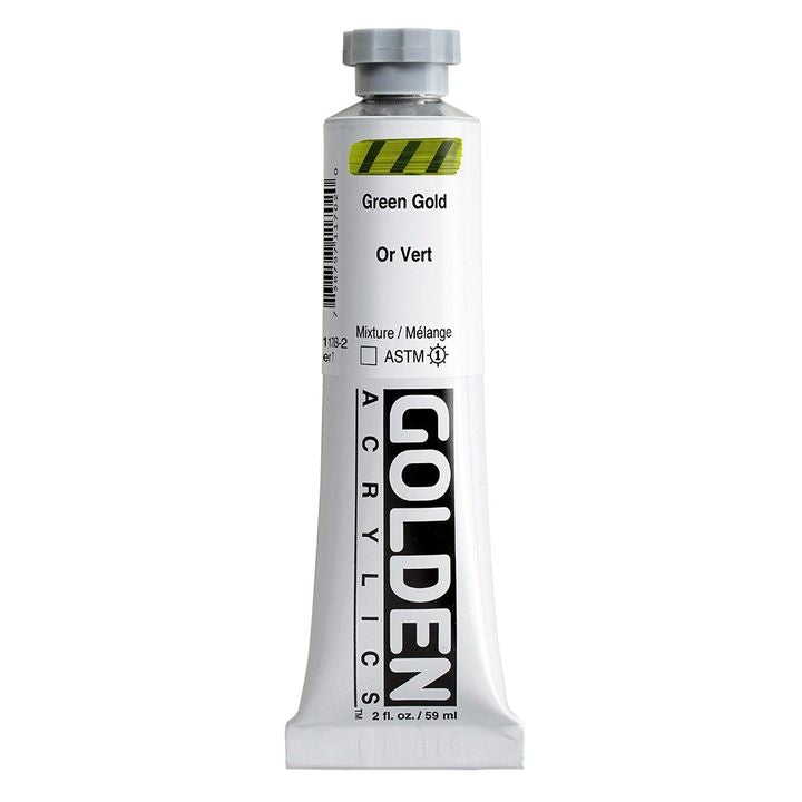 GOLDEN Heavy Body Acrylfarbe 148 ml – 1170 zeleno Gold