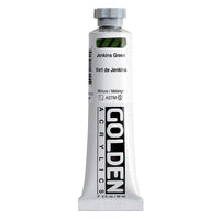 GOLDEN Heavy Body Acrylfarbe 148 ml – 1195 jenkins Grün