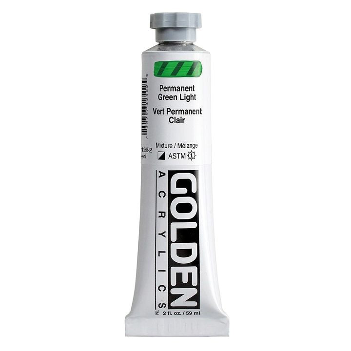 GOLDEN Heavy Body Acrylfarbe 148 ml – 1250 permanent Hellgrün