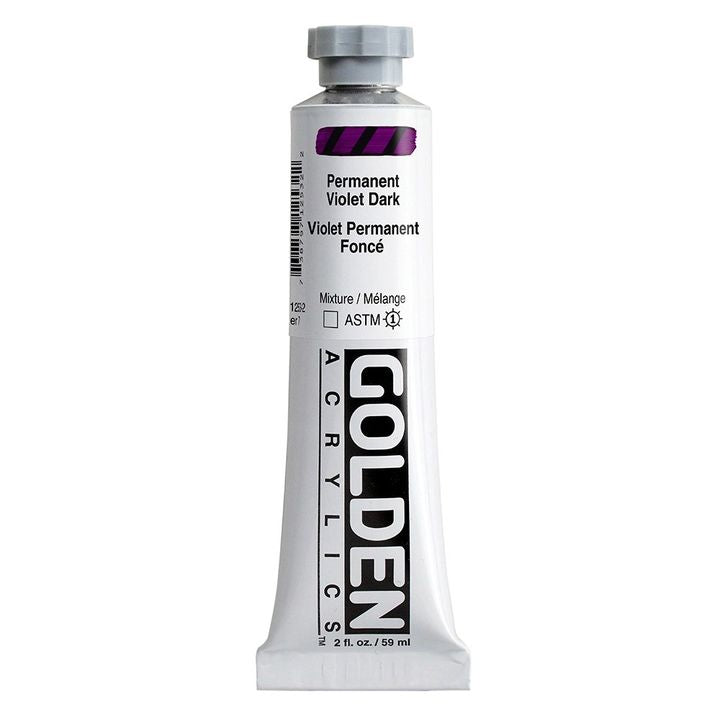 GOLDEN Heavy Body Acrylfarbe 148 ml – 1253 permanent Dunkelviolett