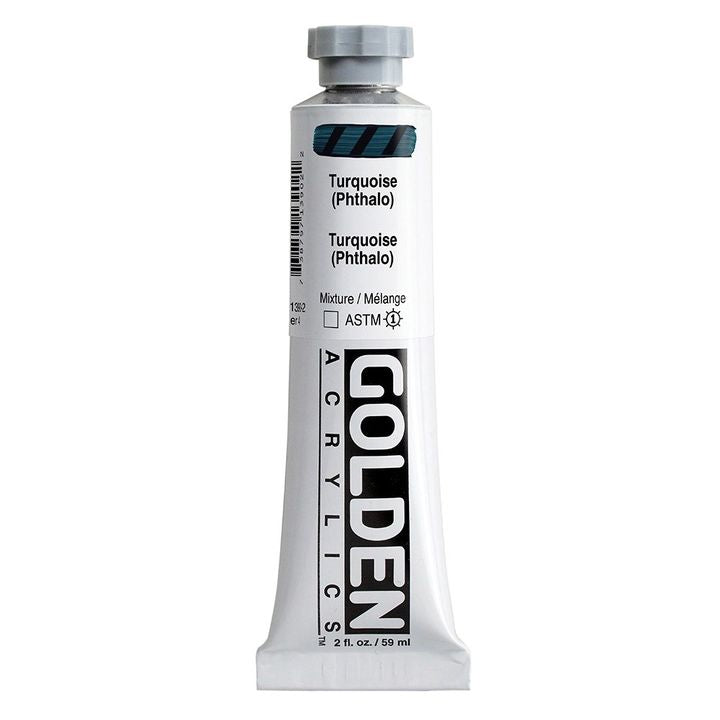 GOLDEN Heavy Body Acrylfarbe 148 ml – 1390 Türkis